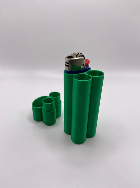 Stash Kit / Doob Tube for Lighter and 2 Prerolls