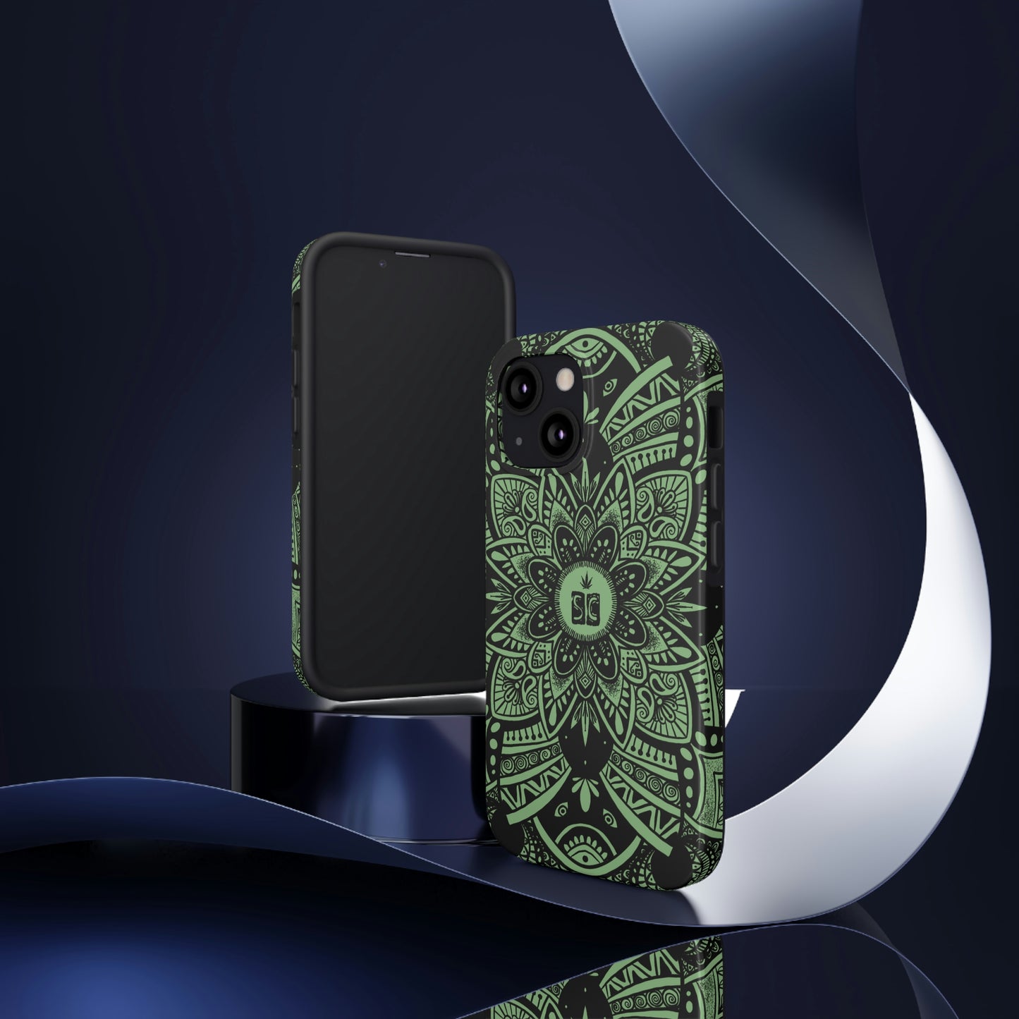 Shmackedala Phone Case - Black & Green