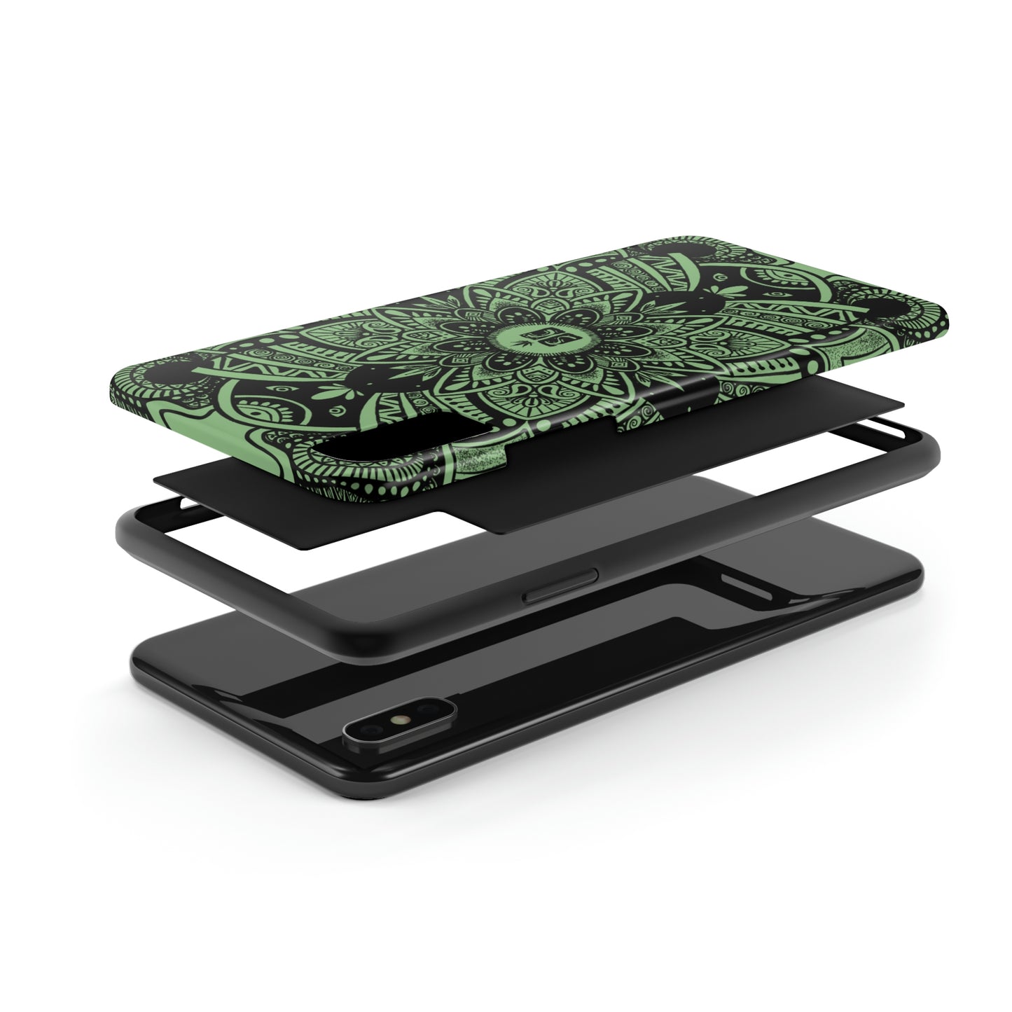 Shmackedala Phone Case - Black & Green