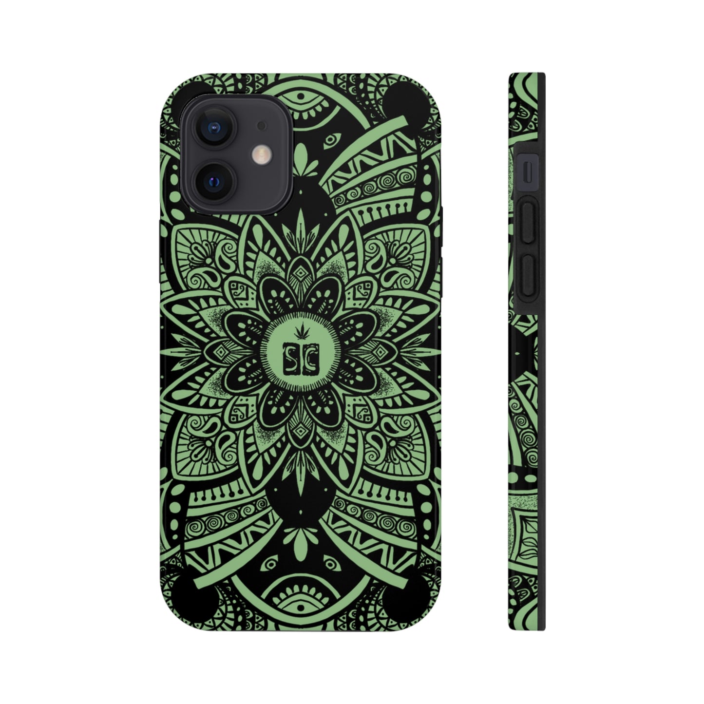 Shmackedala Phone Case - Black & Green