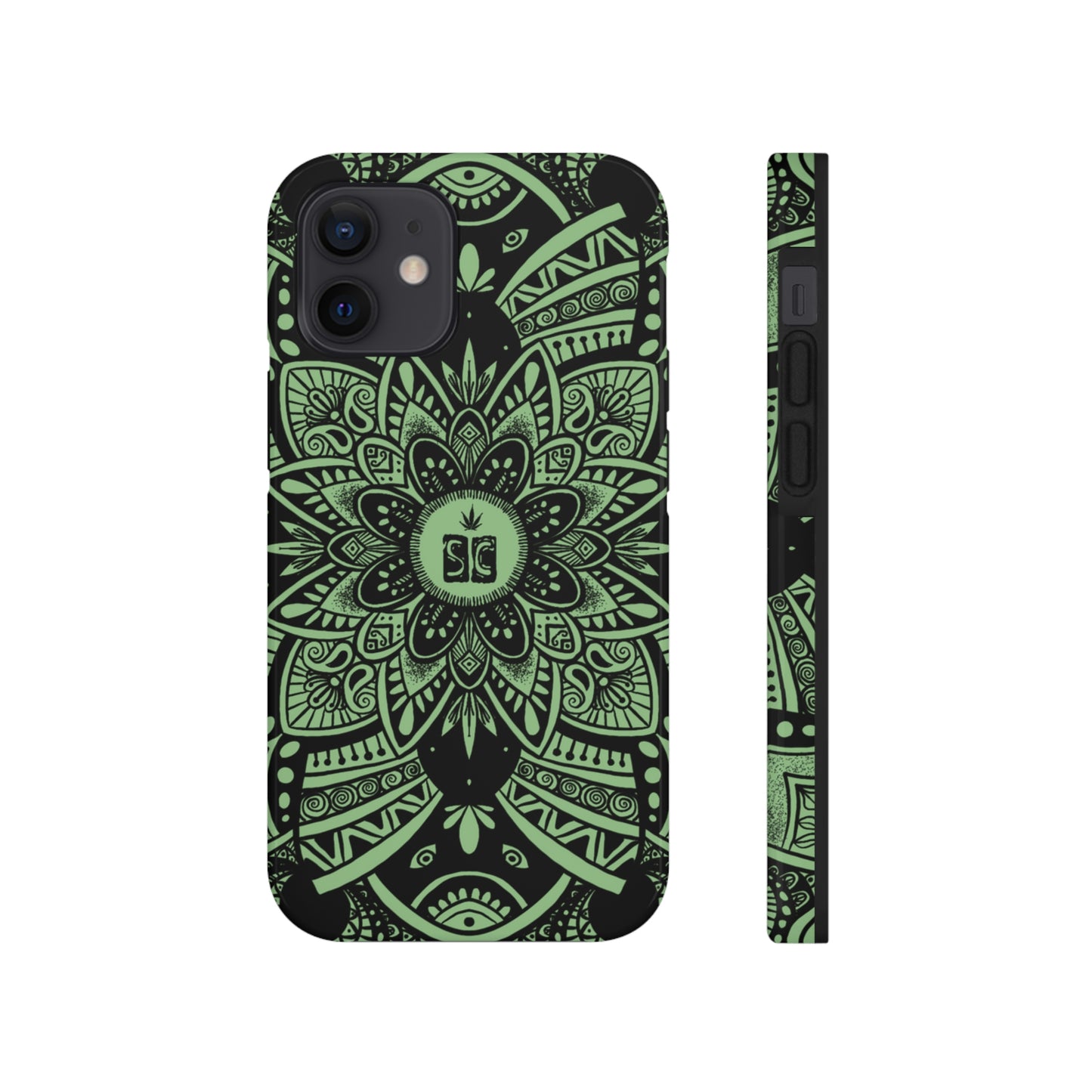 Shmackedala Phone Case - Black & Green
