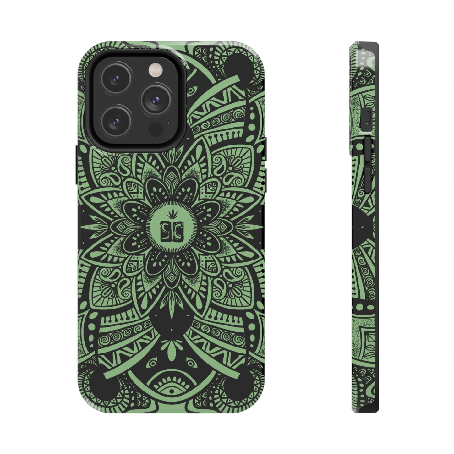 Shmackedala Phone Case - Black & Green