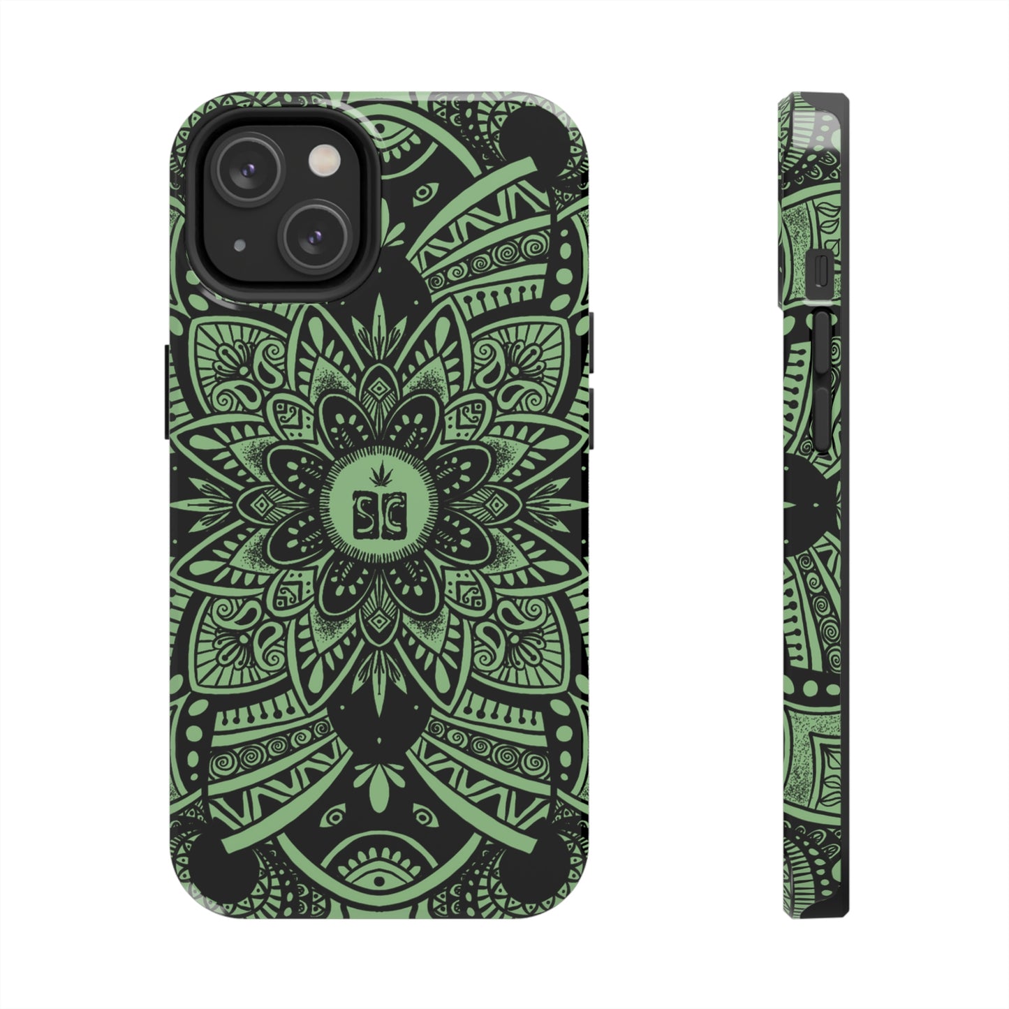 Shmackedala Phone Case - Black & Green