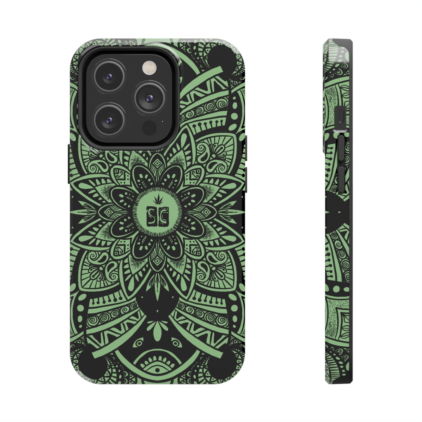 Shmackedala Phone Case - Black & Green