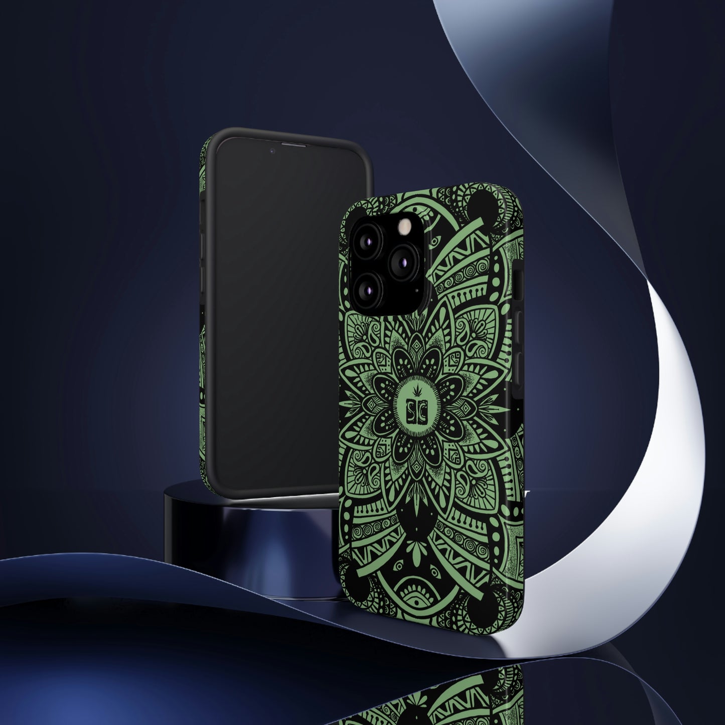 Shmackedala Phone Case - Black & Green
