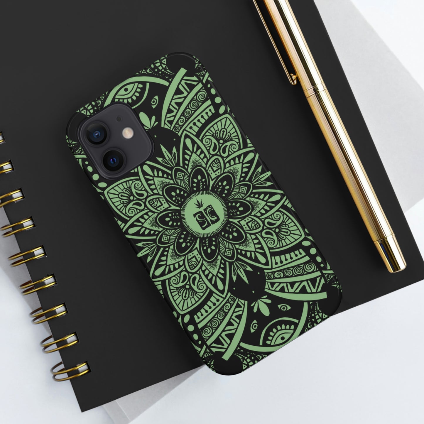 Shmackedala Phone Case - Black & Green
