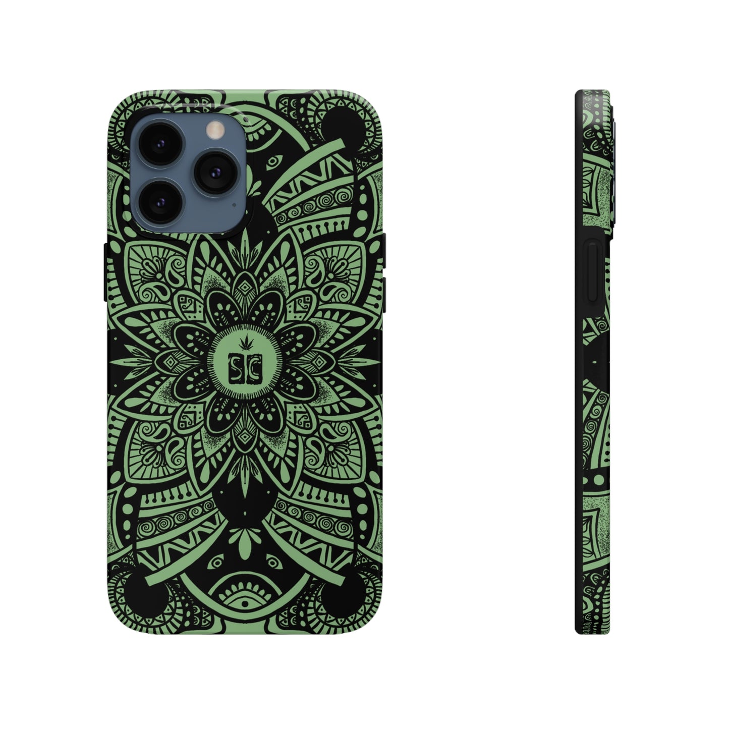 Shmackedala Phone Case - Black & Green