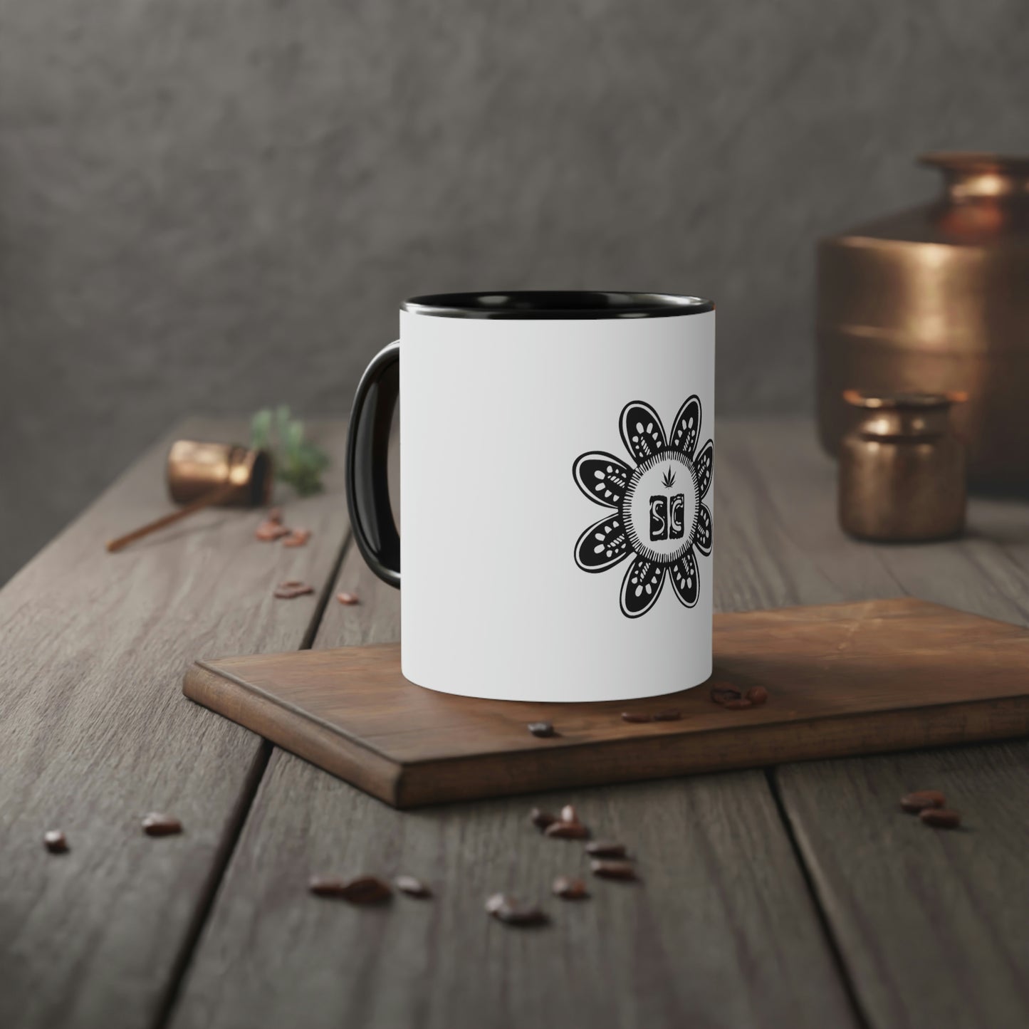 Black & White Mug, 11oz