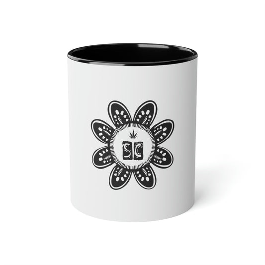 Black & White Mug, 11oz