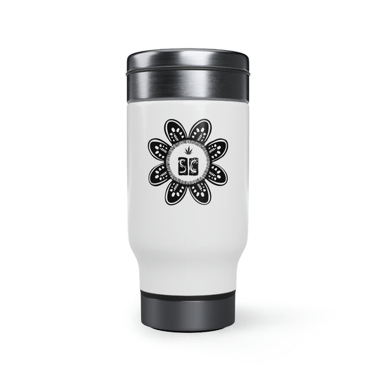 Stainless Steel Travel Mug with Handle