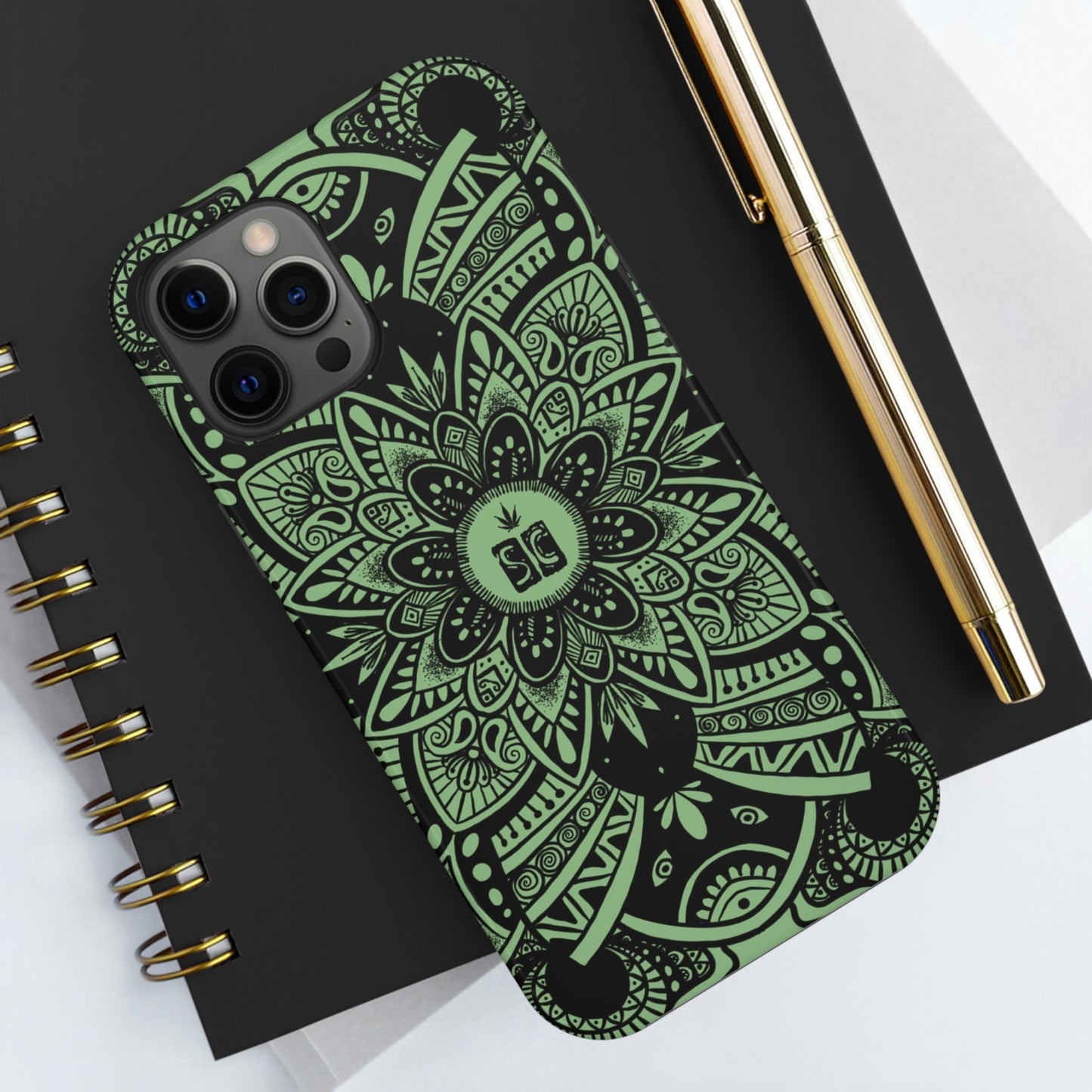 Shmackedala Phone Case - Black & Green