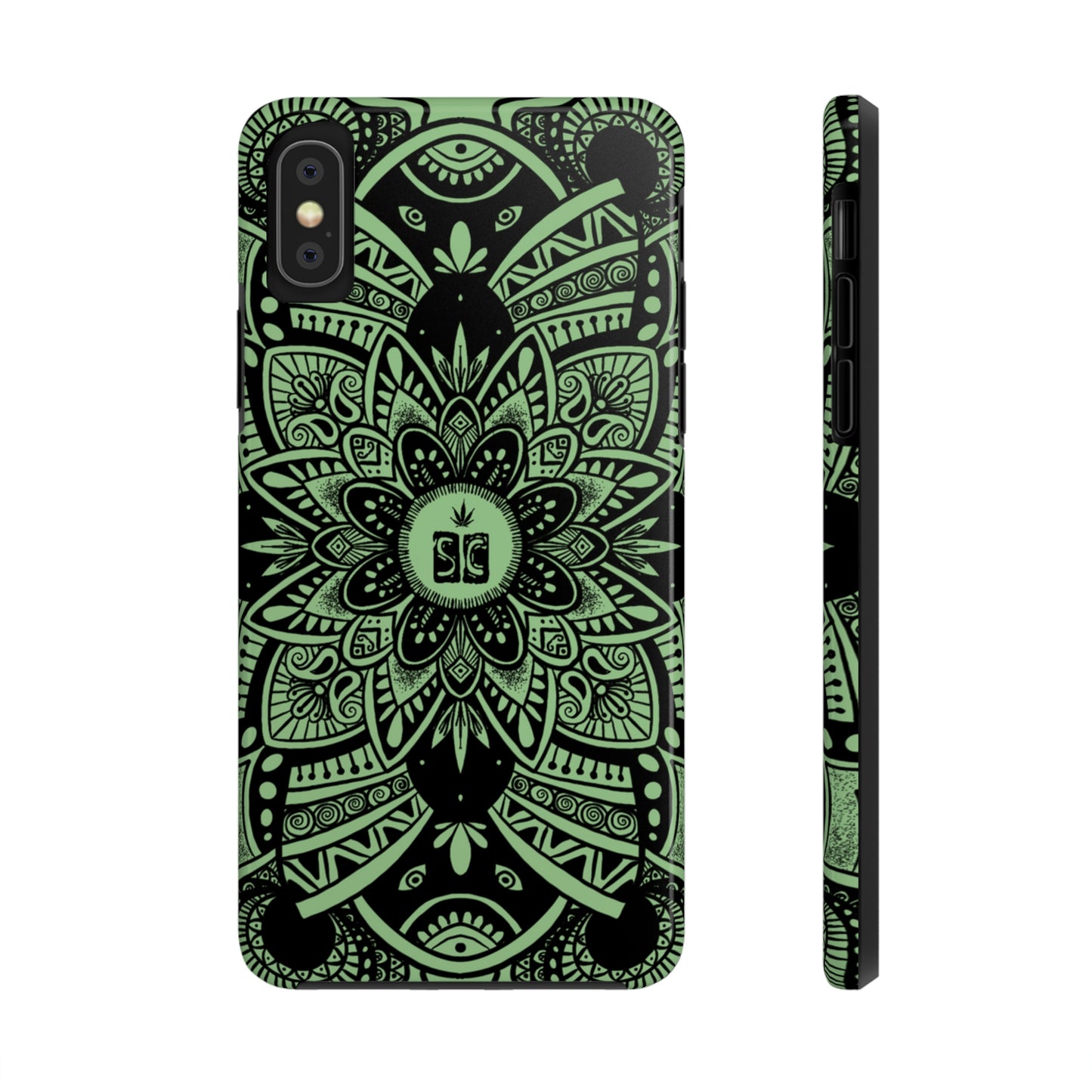Shmackedala Phone Case - Black & Green