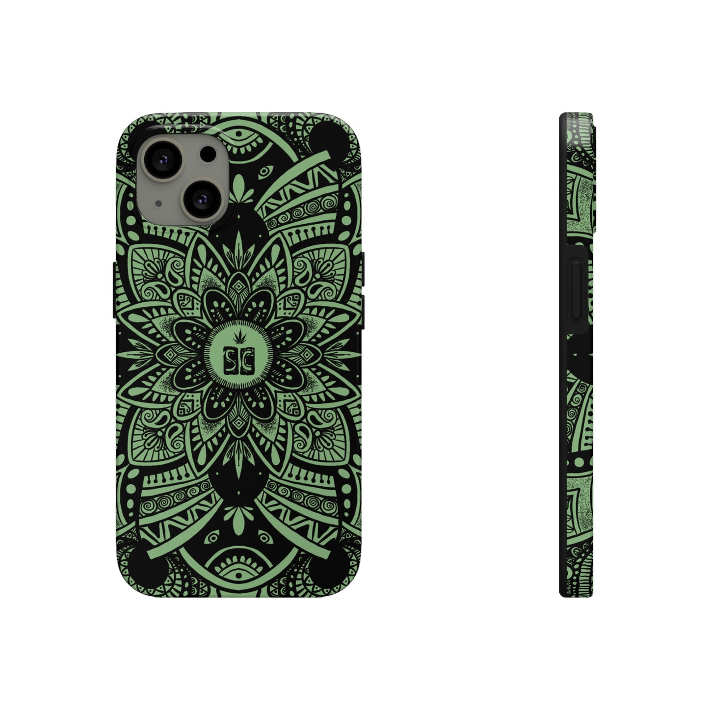 Shmackedala Phone Case - Black & Green