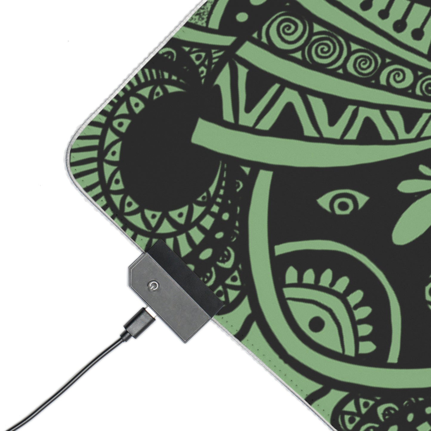 LED Gaming Mouse Pad - Black Shmackedala