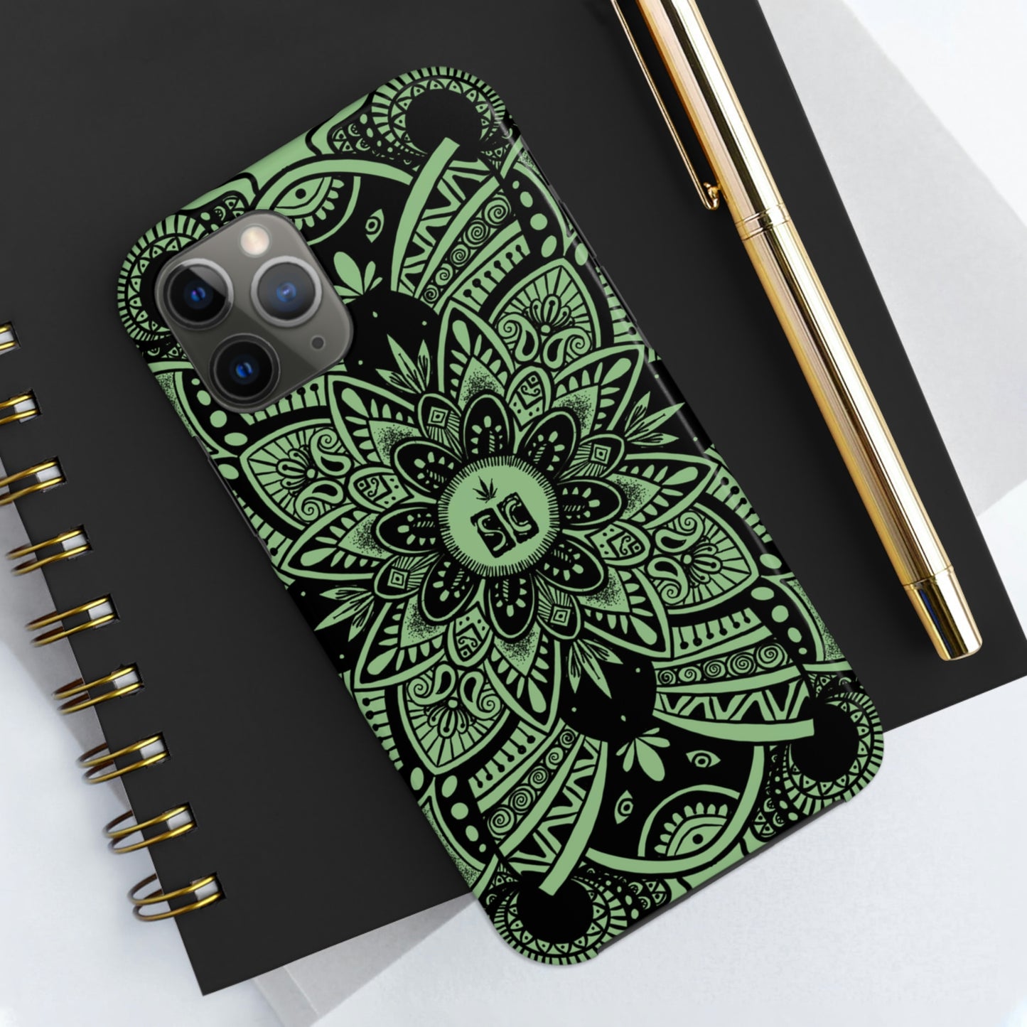Shmackedala Phone Case - Black & Green