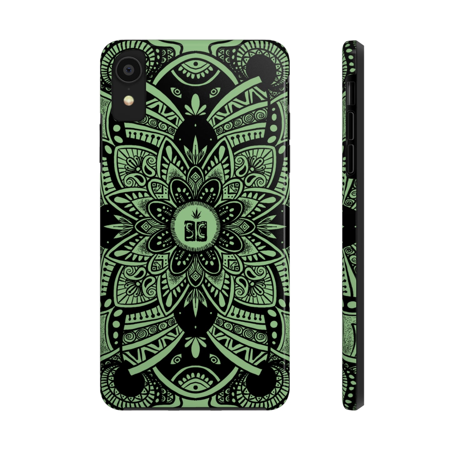 Shmackedala Phone Case - Black & Green