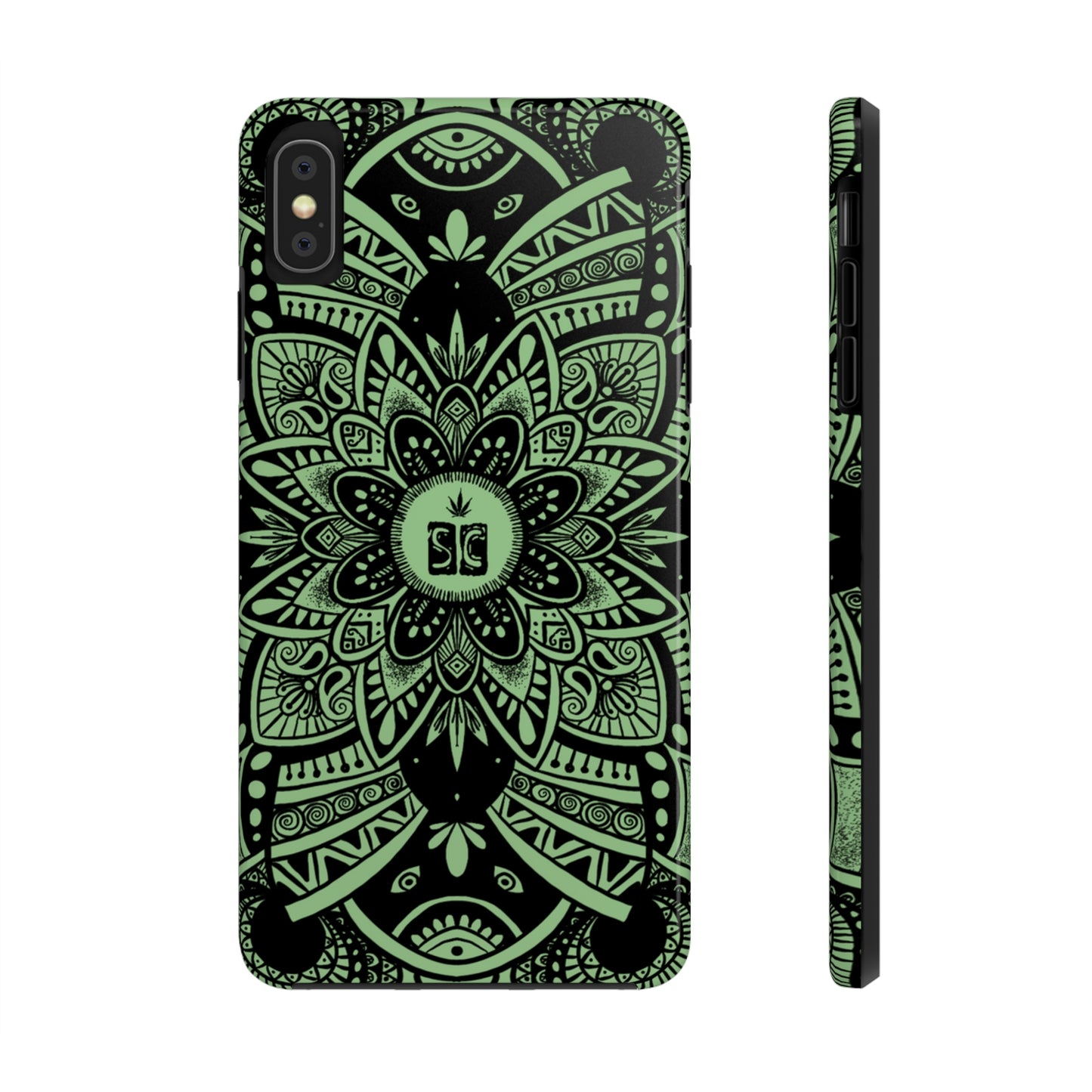 Shmackedala Phone Case - Black & Green