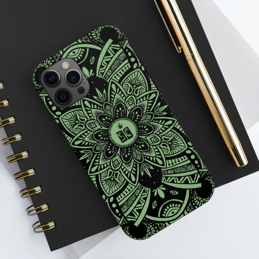 Shmackedala Phone Case - Black & Green