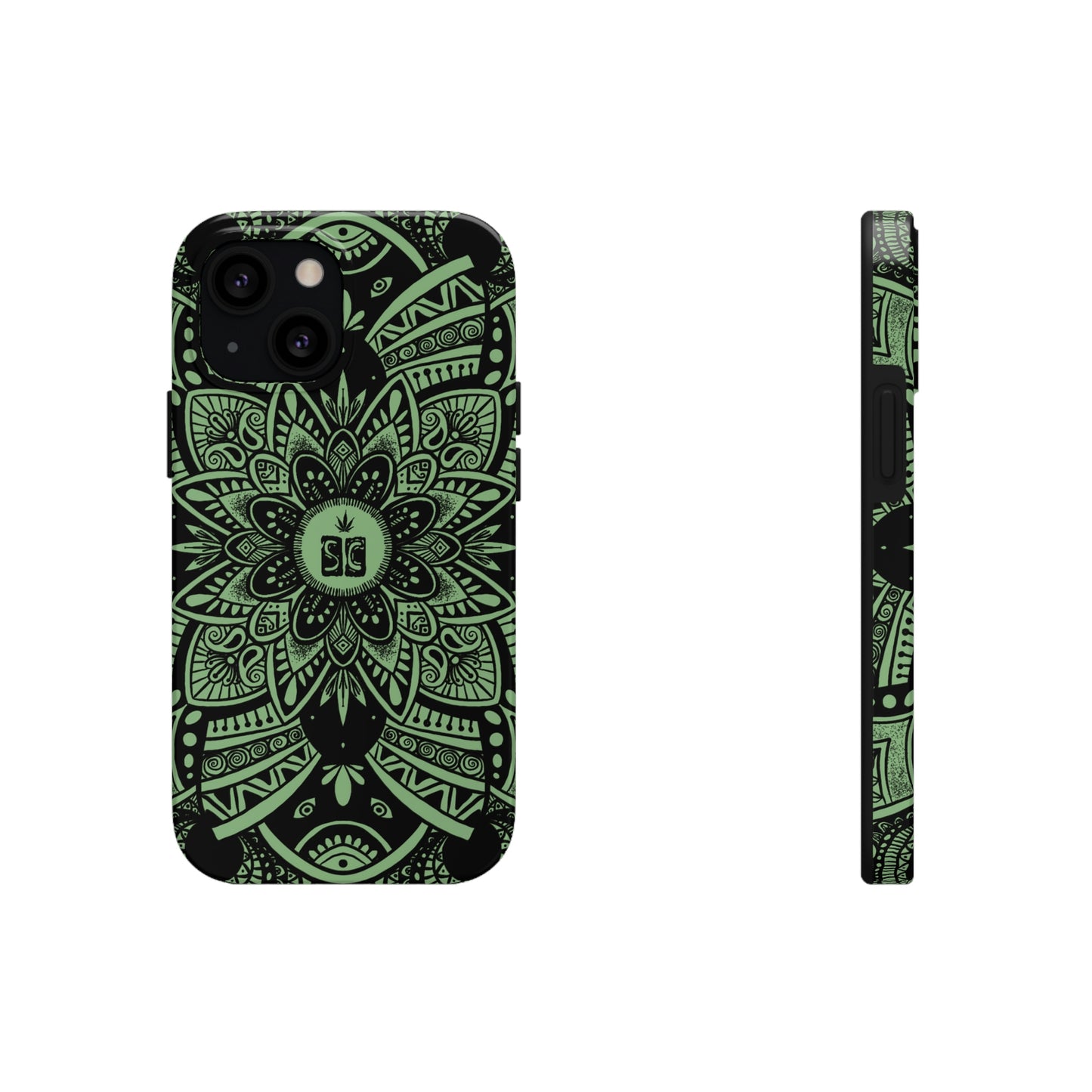 Shmackedala Phone Case - Black & Green
