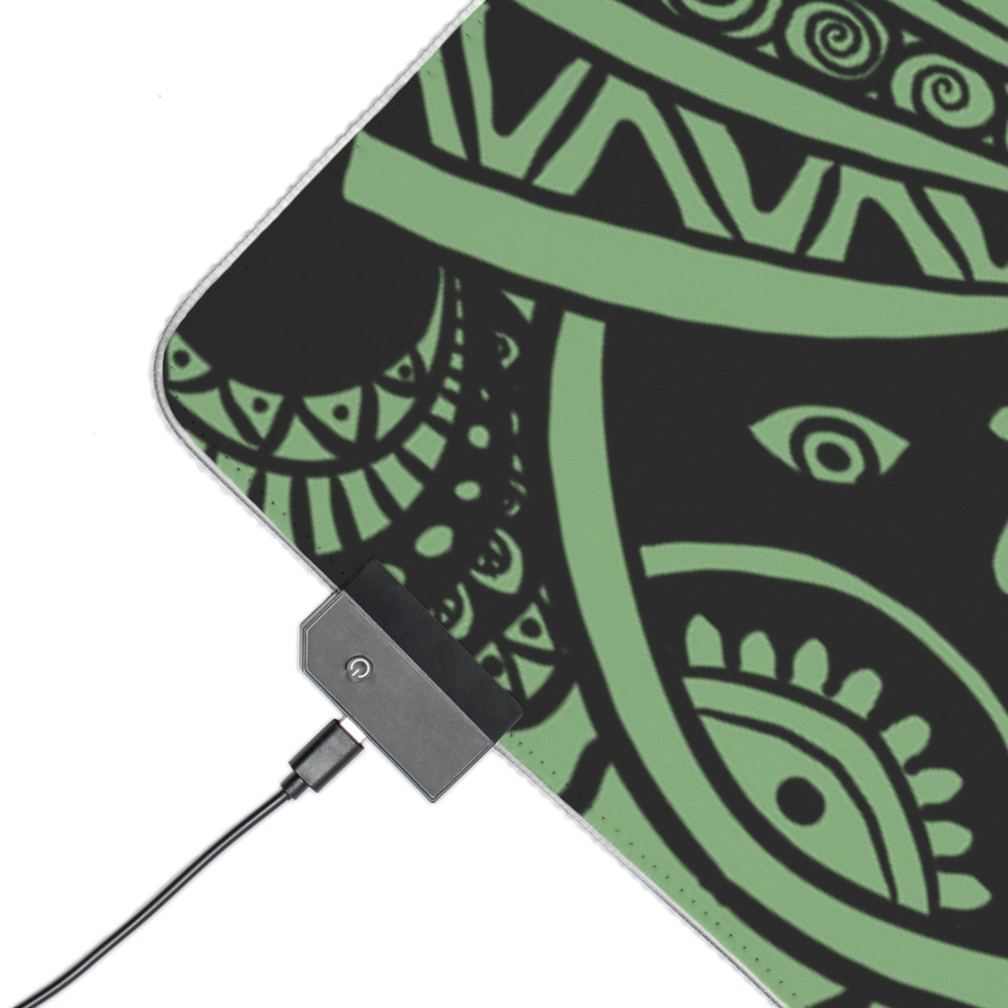 LED Gaming Mouse Pad - Black Shmackedala