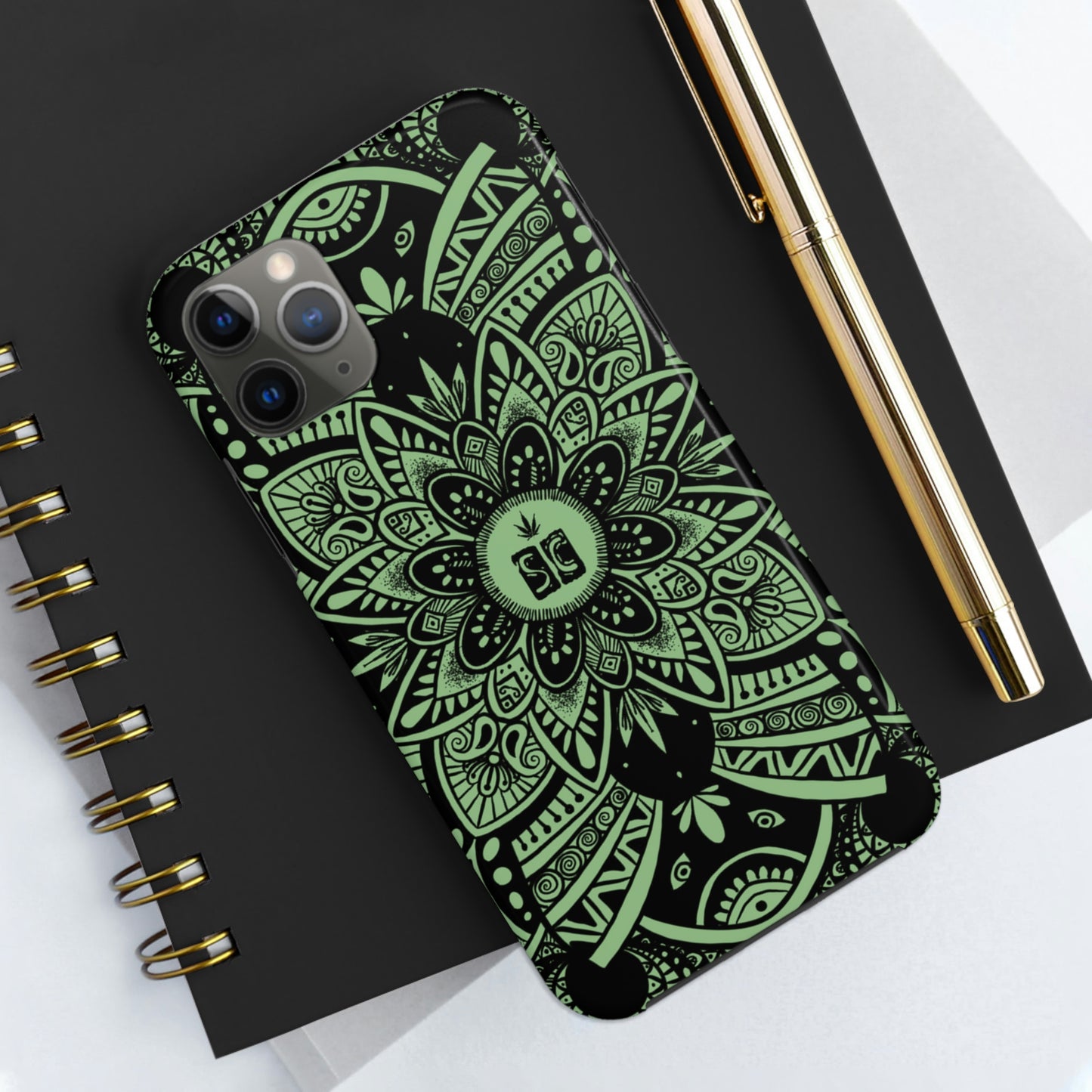 Shmackedala Phone Case - Black & Green