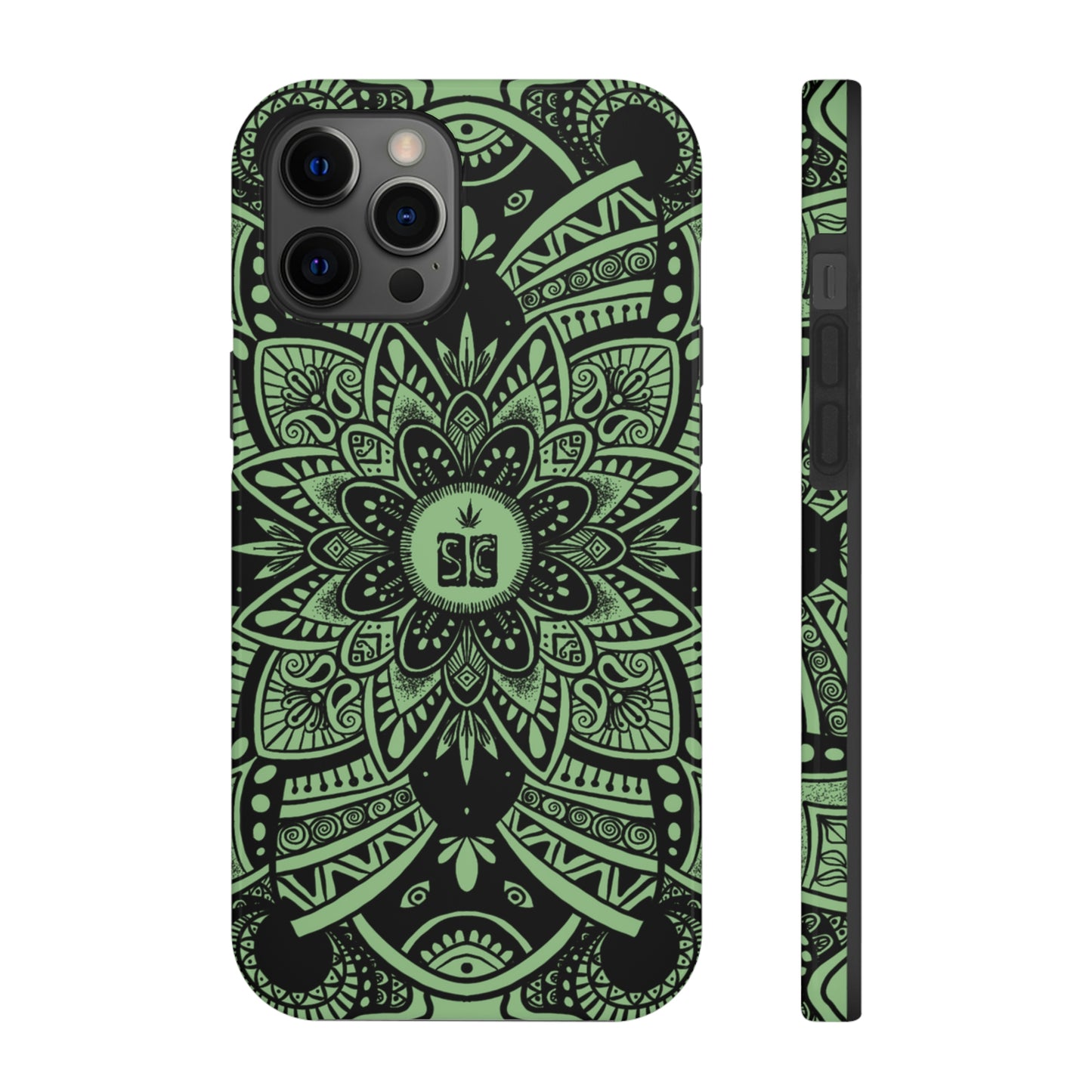 Shmackedala Phone Case - Black & Green