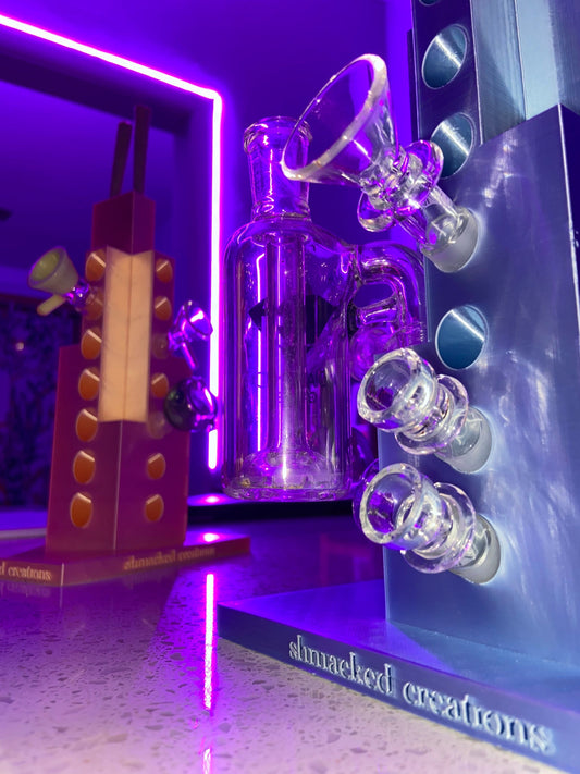 The Highscraper - 27 Bowl Holder / Slide Holder / Glass Piece Holder