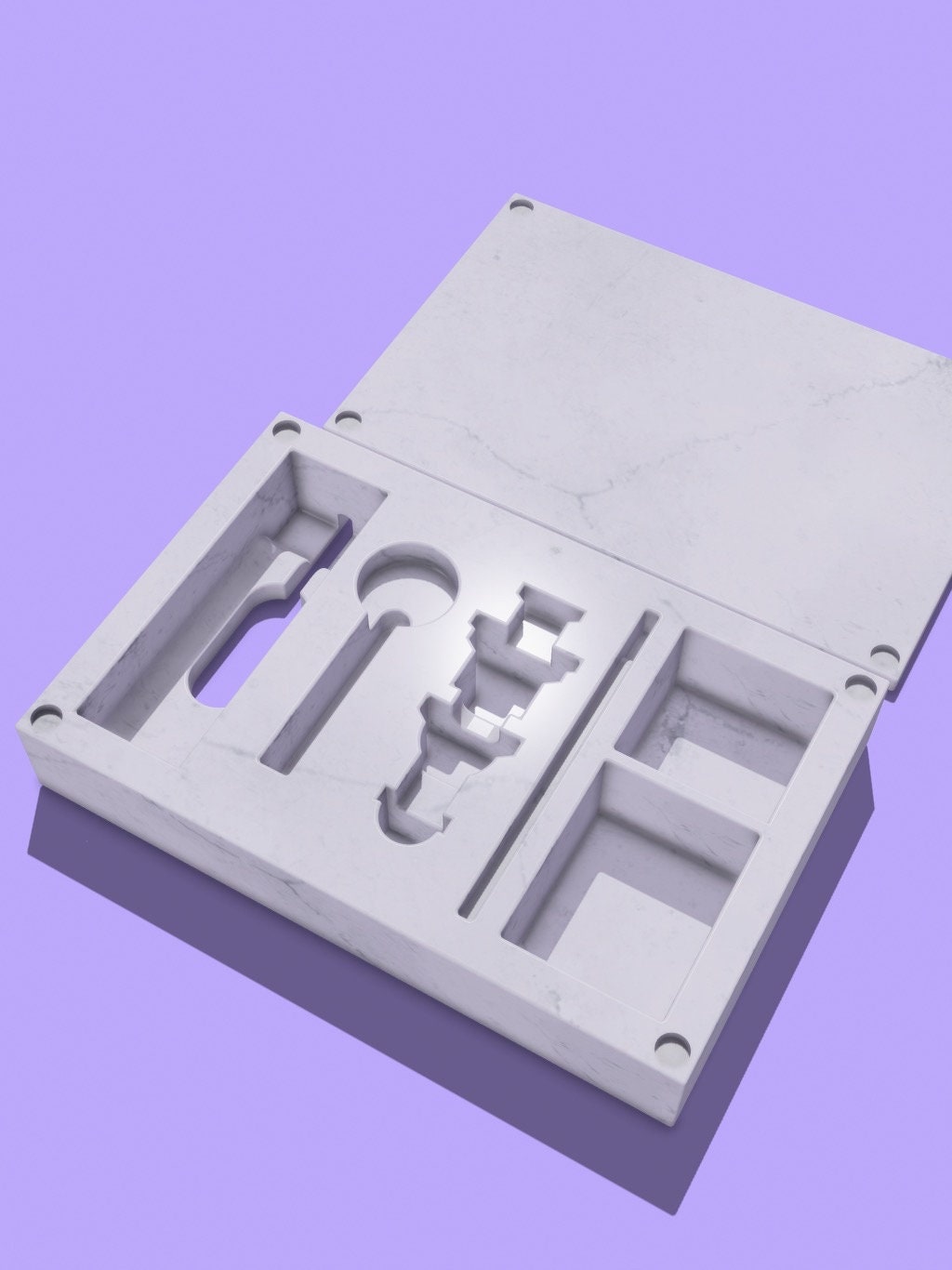 Pax Plus Tray Kit / Pax Charging Dock Station with Magnetic Lid & slots for all included attachments and accessories