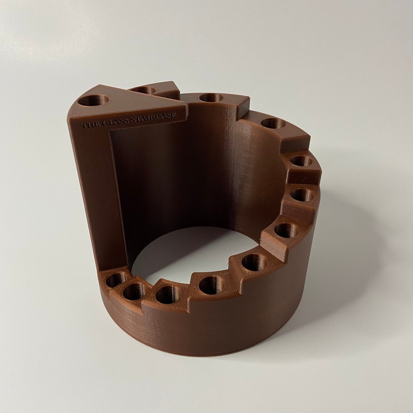 The Glass Staircase (Chocolate) - Bowl Holder / Slide Holder / Glass Piece Holder